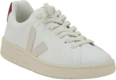 Veja Leren Veterschoenen met Monogram White Dames
