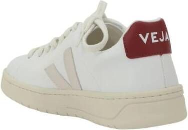 Veja Leren Veterschoenen met Monogram White Dames