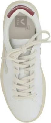Veja Leren Veterschoenen met Monogram White Dames