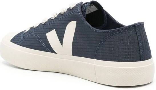 Veja Marineblauwe Canvas Sneakers Blue Heren