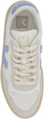 Veja Minimalistische leren sneakers met contrasterende hiel Multicolor Dames