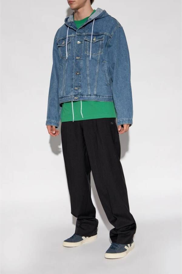 Veja Minotaur hoge sneakers Blue Heren