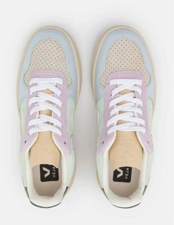 Veja Multi-gekleurde Suède V-10 Sneakers Meerkleurig Dames