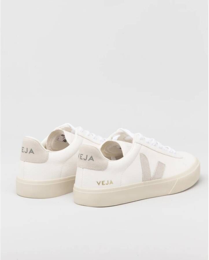 Veja Natuurlijk Suède Sneakers White Dames