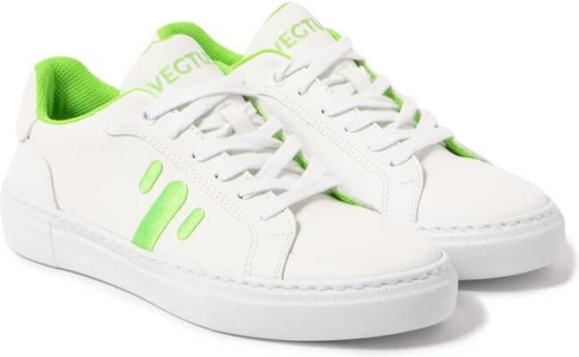 Veja Neon Green Takla Sneakers Vrouw White Dames