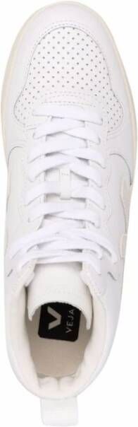 Veja Off-White High-Top Sneakers White Heren