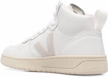 Veja Off-White High-Top Sneakers White Heren