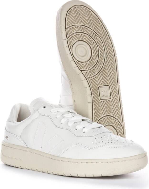 Veja Off White Leren Sneakers White Heren