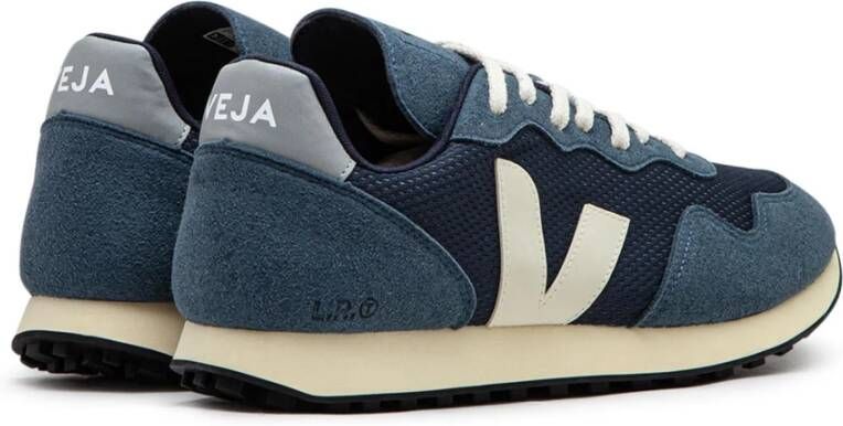 Veja Rec Alveomesh Blauw Crème Sneakers Blue Heren