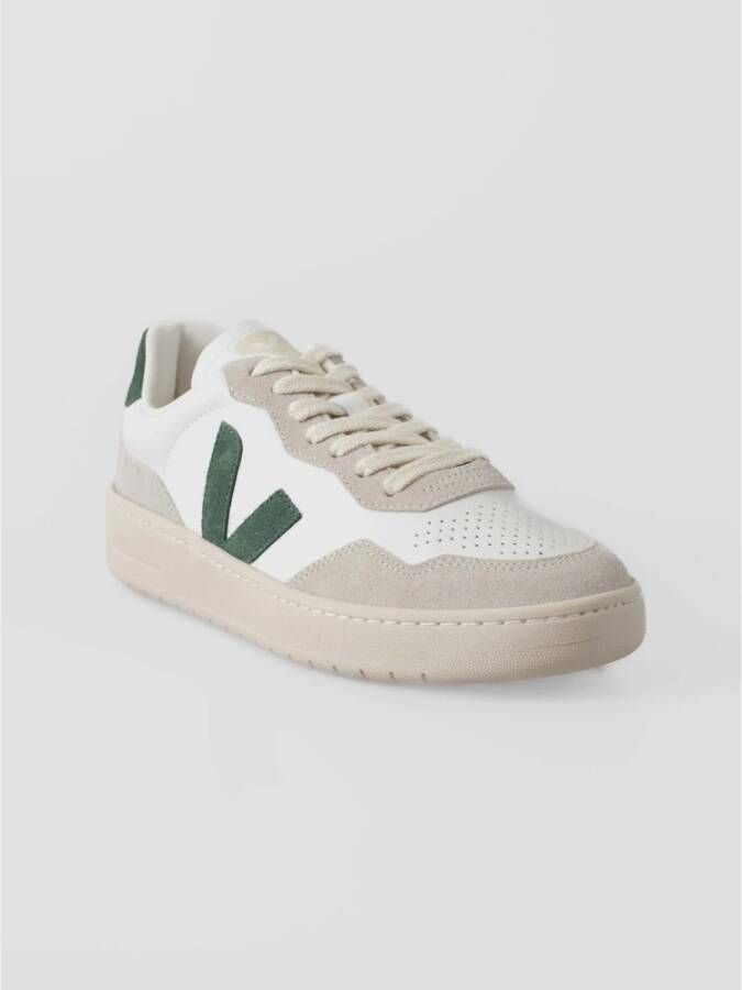 Veja Retro Leren Sneakers White Heren