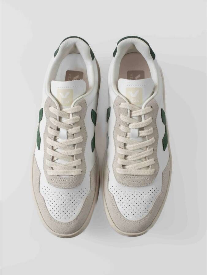 Veja Retro Leren Sneakers White Heren