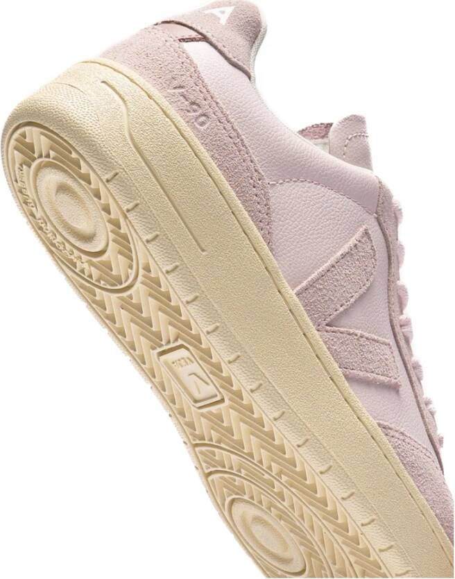 Veja Roze leren sneakers