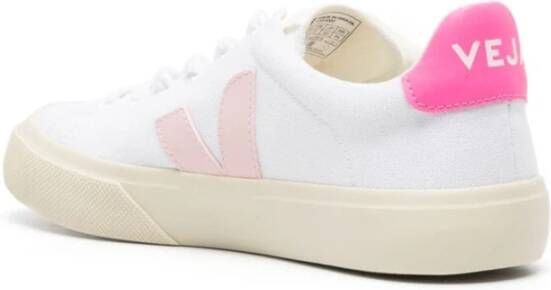 Veja Roze Canvas Sneakers Multicolor Dames