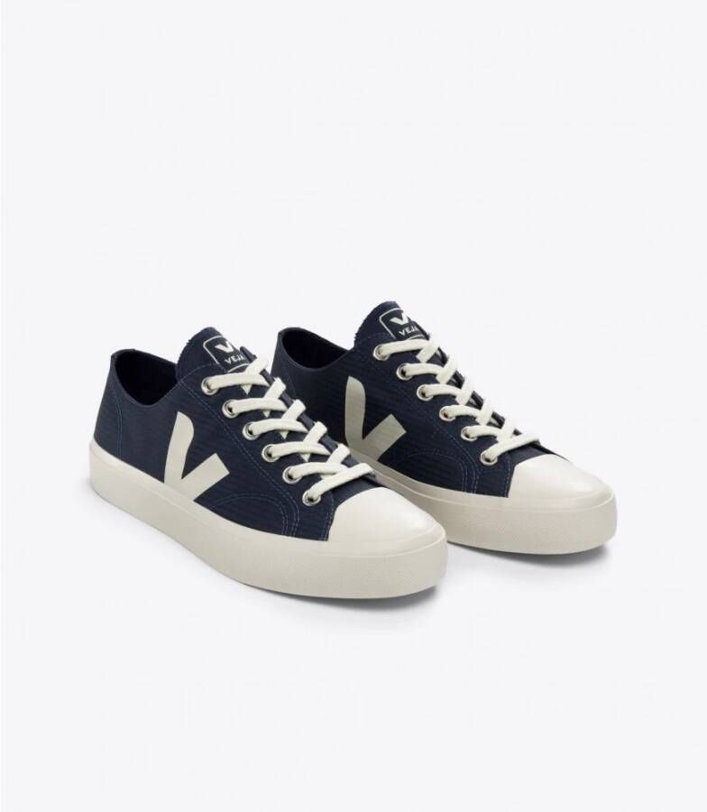 Veja Nautische Ripstop Wata II Lage Sneakers Blauw Heren