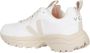 Veja Witte Biologisch Katoenen Sneakers met Rubberen V Logo Wit Dames - Thumbnail 3
