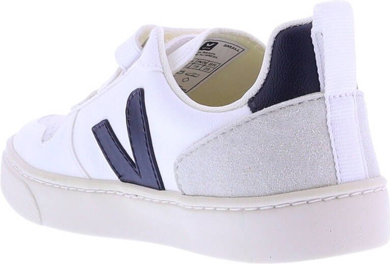 Veja Small-V-10-Velcro CWL Wit Unisex