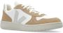 Veja V-10 Chromefree Leather Sneakers Wit Platine Vx0502935 White - Thumbnail 12