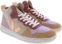 Veja Sneakers Dames Hoge sneakers Damesschoenen Suède V15 suede Beige combi - Thumbnail 11