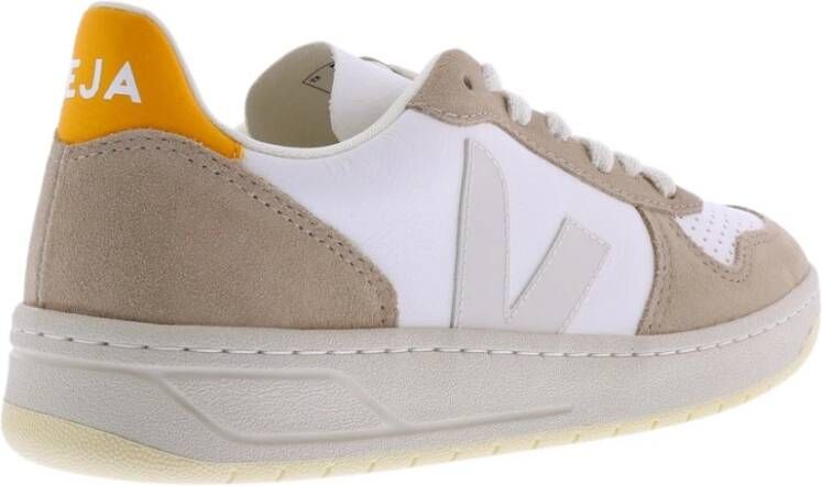 Veja Stijlvolle en duurzame synthetische sneakers Beige Dames