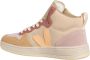 Veja Sneakers Dames Hoge sneakers Damesschoenen Suède V15 suede Beige combi - Thumbnail 5