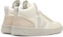 Veja Chroomvrije Leren Sneakers Multicolor Rubberen Zool Beige Heren - Thumbnail 4