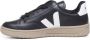 Veja V-12 Leren Sneakers Zwart Wit Black Heren - Thumbnail 16