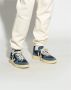 Veja Blauwe Mesh V-10 Logo Sneakers Blue Heren - Thumbnail 3