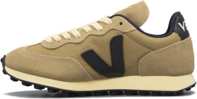 Veja Rio Branco Ripstop Sneakers Bruin Dames