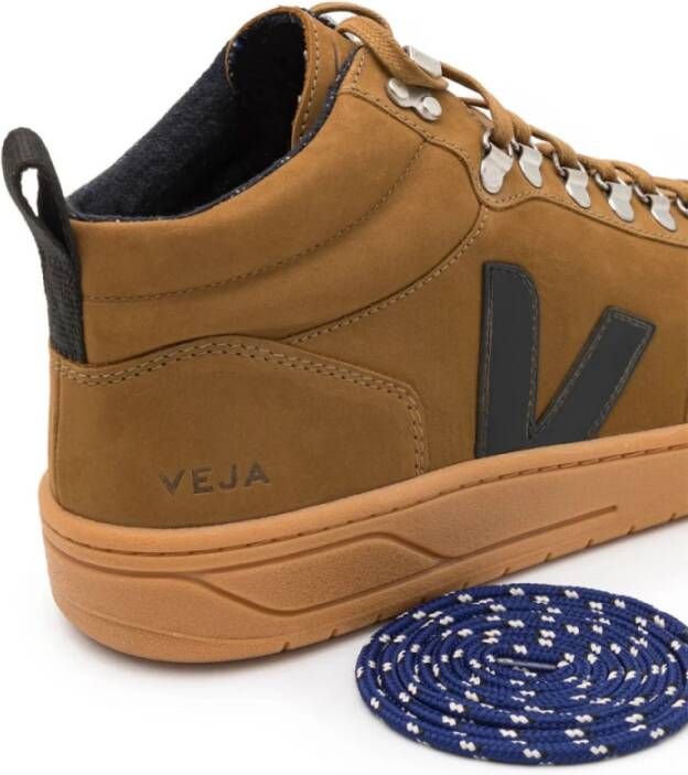 Veja Roraima Nubuck Tent Black Sneakers Bruin Heren