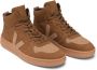 Veja Premium Nubuck Leren Herensneakers Bruin Heren - Thumbnail 4