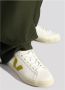 Veja Gecoate Katoenen Sneakers Wit Limoengroen White - Thumbnail 9