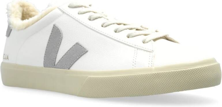 Veja Sneakers Campo Winter Leer White Dames