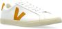 Veja WitMosterd Leren Sneakers White Dames - Thumbnail 8