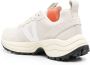 Veja Grijze Leren Sneakers Ronde Neus Vetersluiting Gray Dames - Thumbnail 4