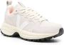 Veja Grijze Leren Sneakers Ronde Neus Vetersluiting Gray Dames - Thumbnail 6