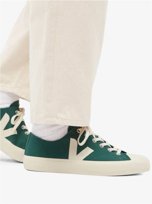 Veja Canvas Low-Top Sneakers Poker Pierre Groen Heren