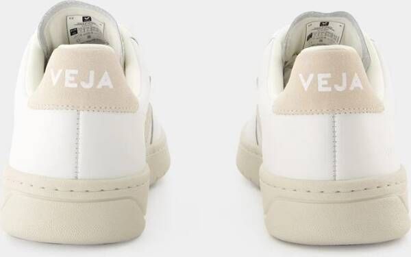 Veja V-12 Leren Sneakers Wit Meerkleurig Heren