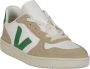 Veja Witte Leren Sneakers met Beige Suède Inzetstukken White Heren - Thumbnail 9