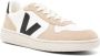 Veja Witte leren herensneakers met bruine suède inzetstukken Wit - Thumbnail 9