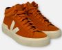 Veja women shoes high top suede trainers sneakers Minotaur Oranje Dames - Thumbnail 4