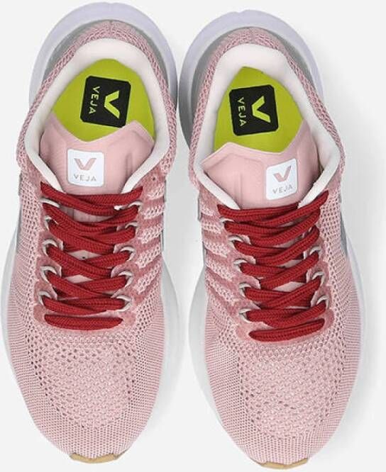 Veja Gerecyclede Polyester Gymschoenen Roze Dames