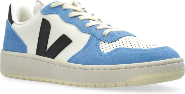 Veja Sneakers V-10 Prime Leer Blue Heren