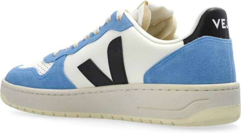 Veja Sneakers V-10 Prime Leer Blue Heren