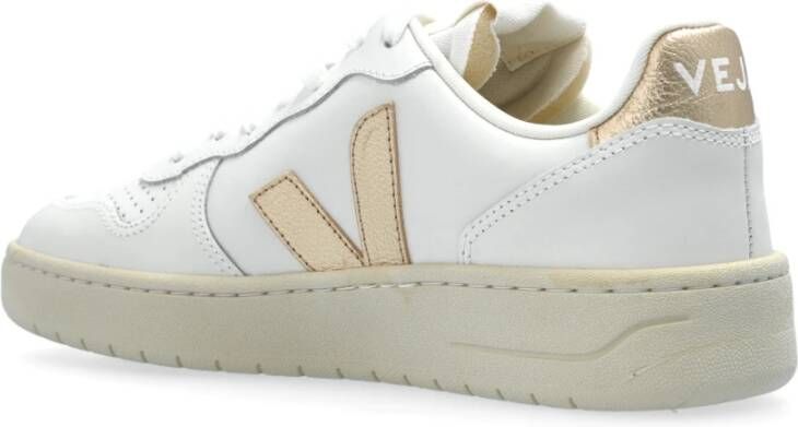 Veja Sneakers V-10 Prime Leer White Dames