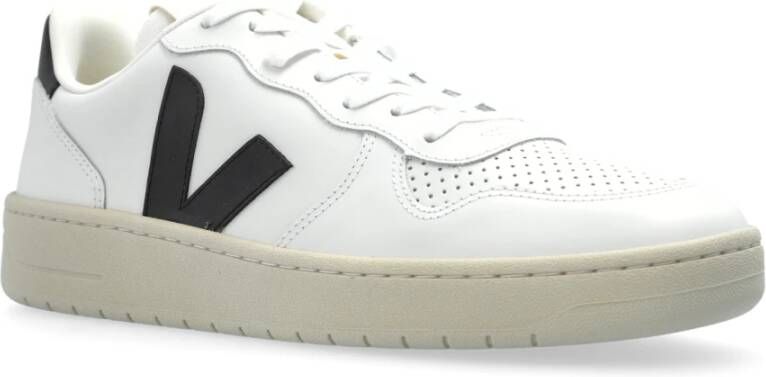 Veja Sneakers V-10 Prime Leer White Heren