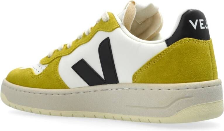 Veja Sneakers V-10 Prime Leer Yellow Dames