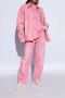 Veja Witte Leren Sneakers Stijlvol Comfort Purple Dames - Thumbnail 18
