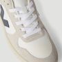 Veja Gerecyclede B-Mesh Sneakers met Marineblauwe Accenten White - Thumbnail 12