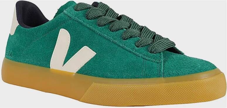 Veja Suède Sneakers Green Heren - Foto 6