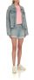 Veja Pastel Leren Sneakers met Suède Details Multicolor Dames - Thumbnail 4